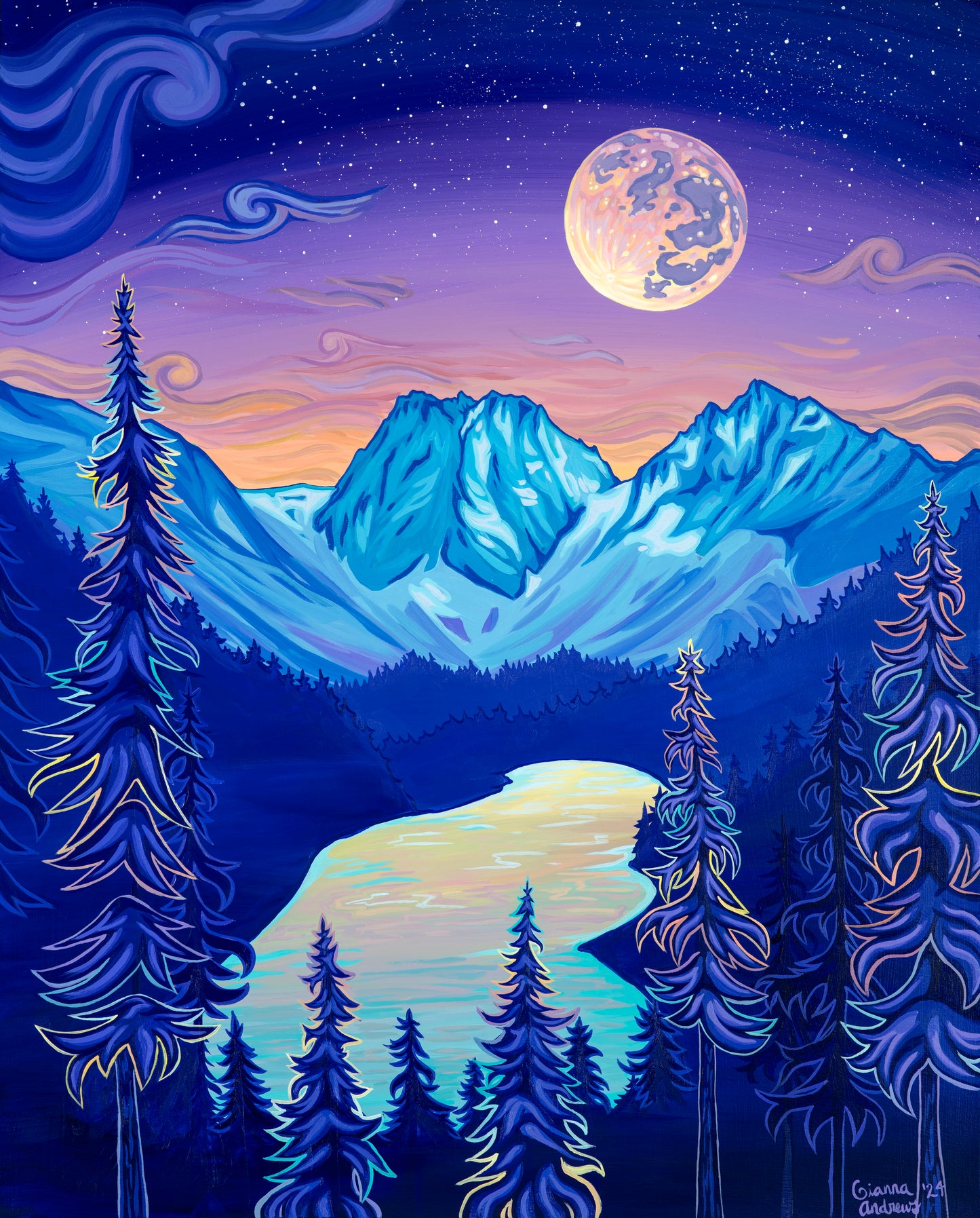 "Colchuck Constellations" Print