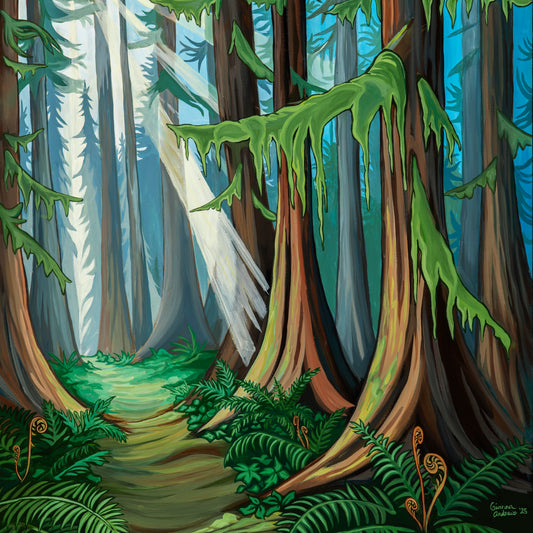 "Forest Light" Print