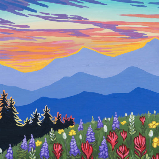 "Alpine Meadow" Print