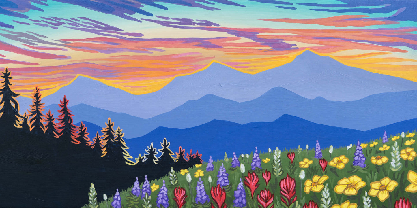 "Alpine Meadow" Print