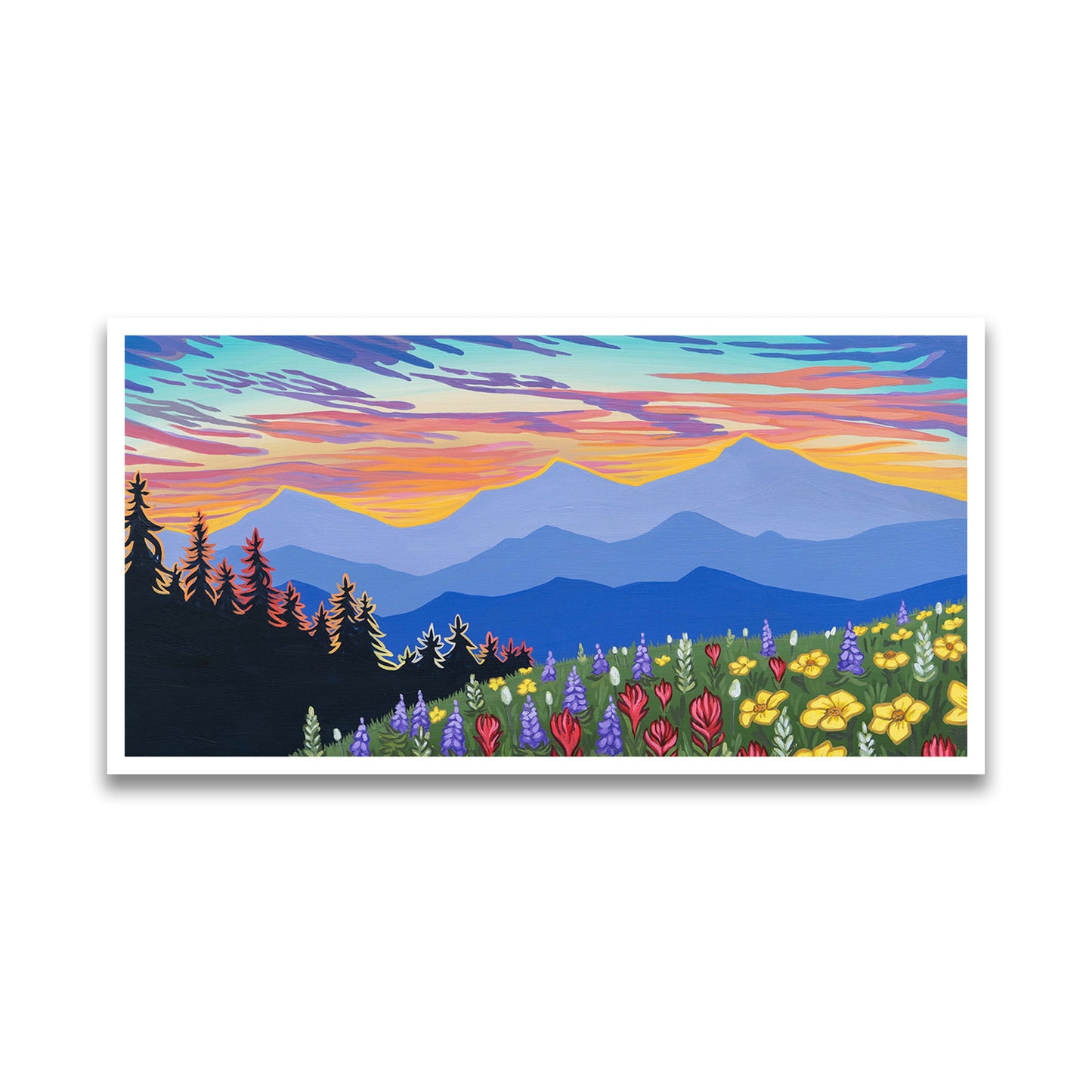 "Alpine Meadow" Print