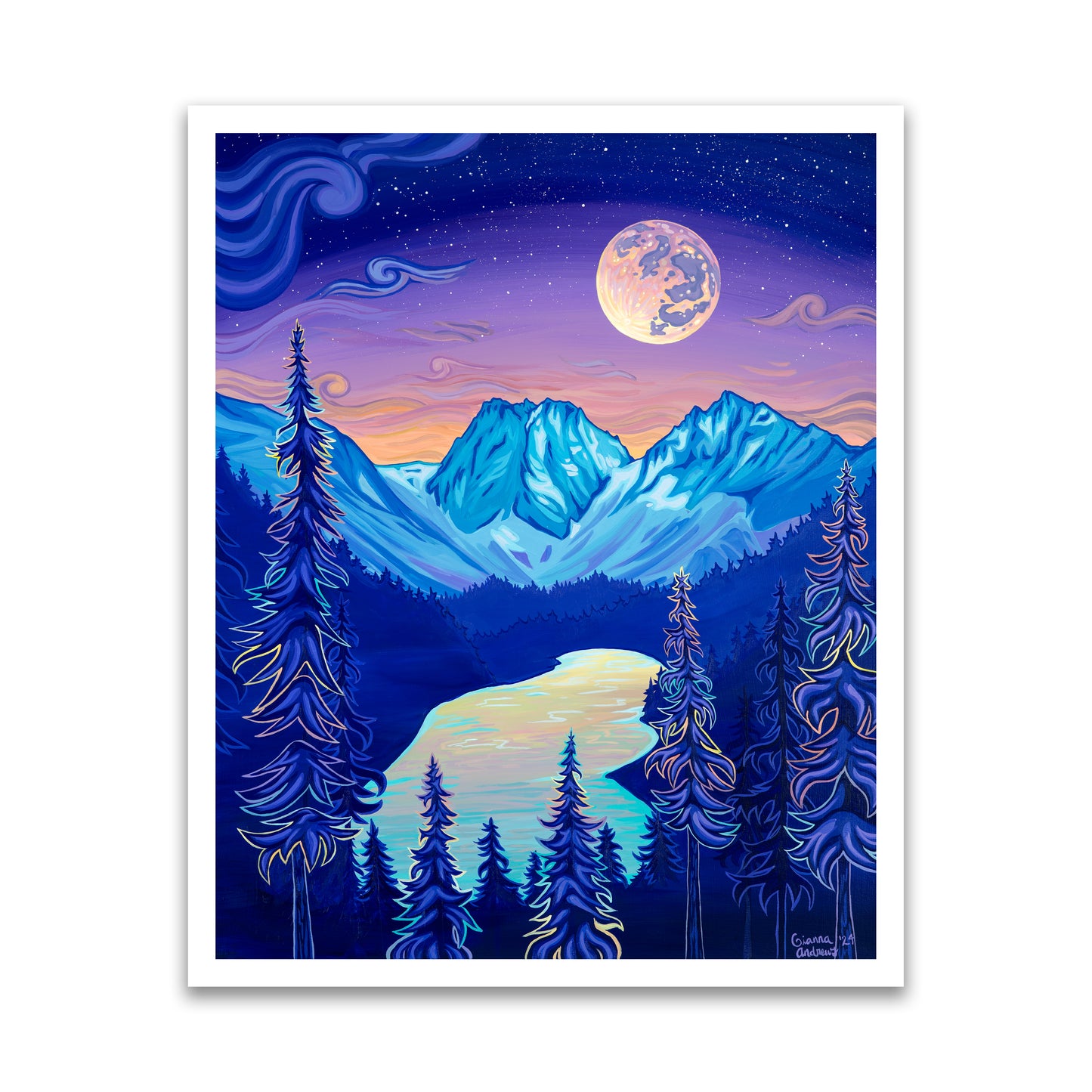 "Colchuck Constellations" Print