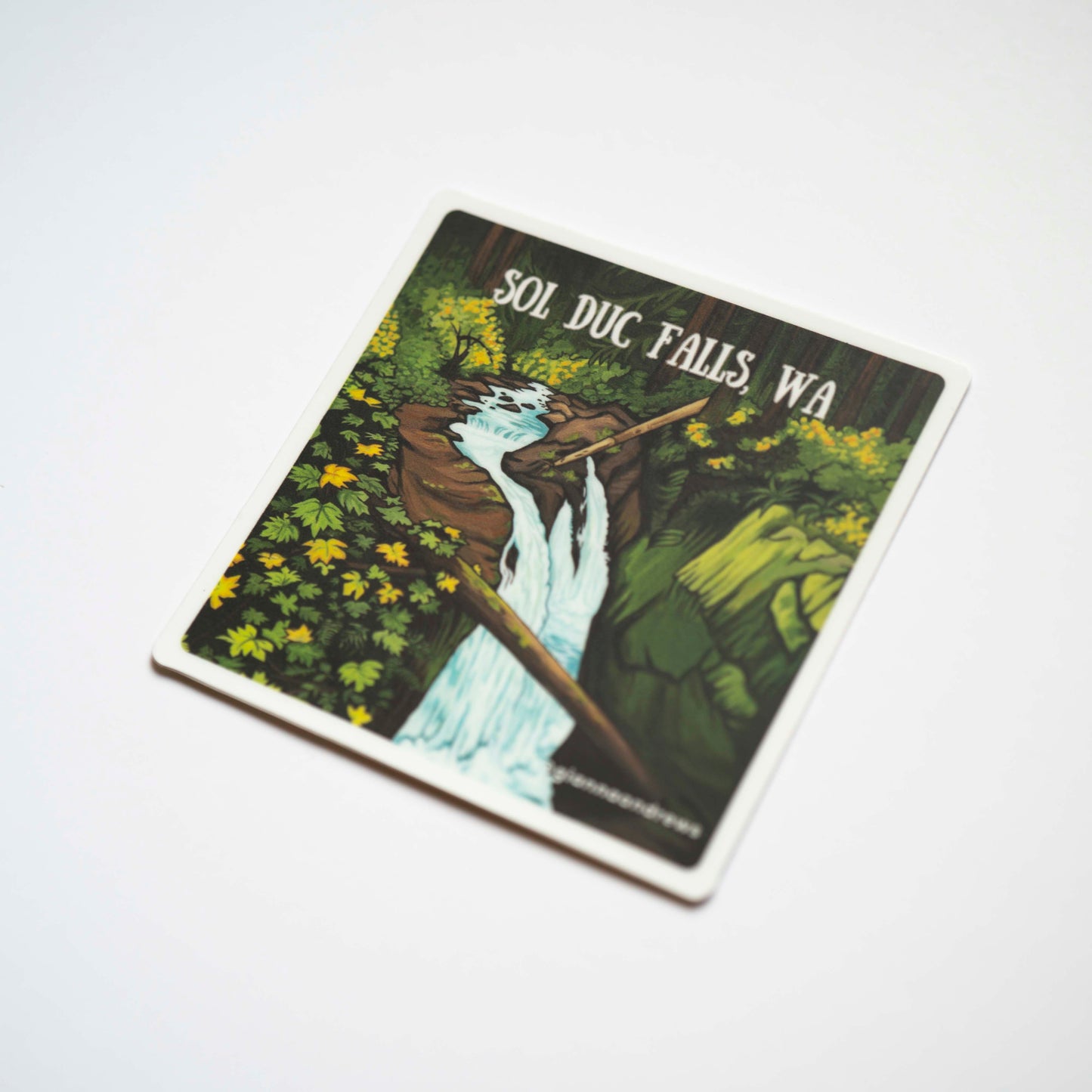 Sol Duc Falls Sticker
