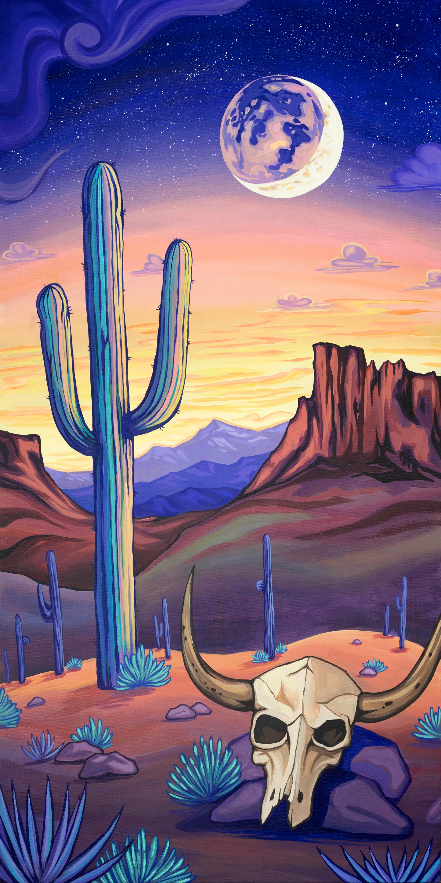 "Desert Nights" Print