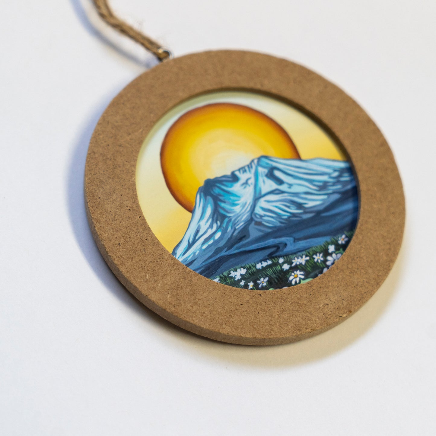 "Summer at Saint Helens" Framed Ornament