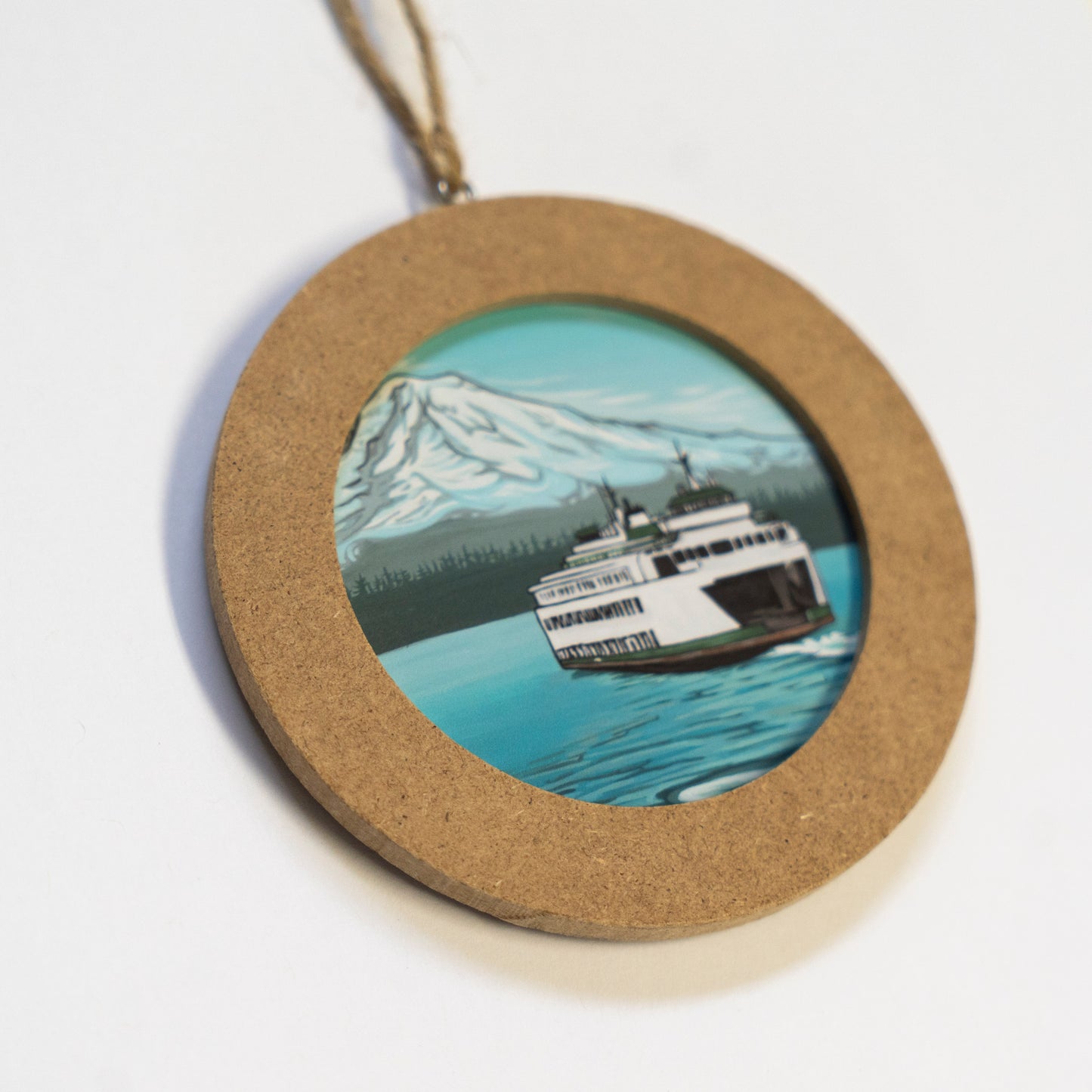 "Northwest Paradise" Framed Ornament