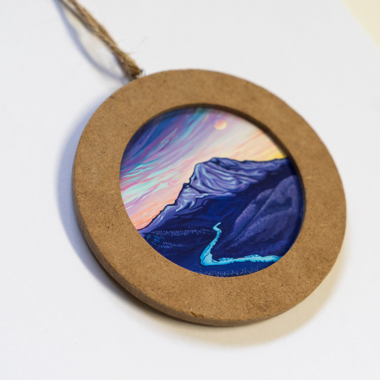"Afterglow" Framed Ornament