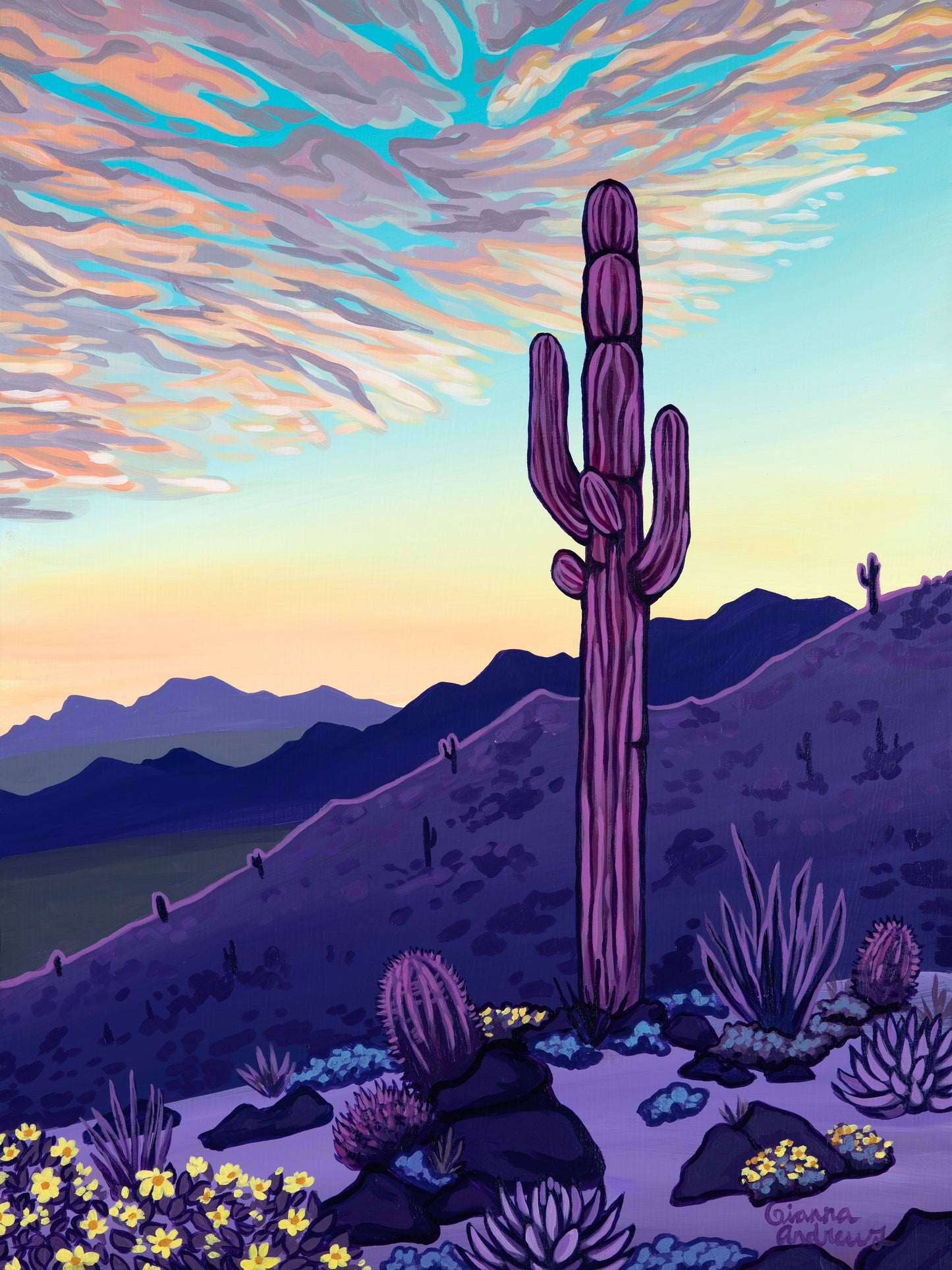 "Desert Aire" Print