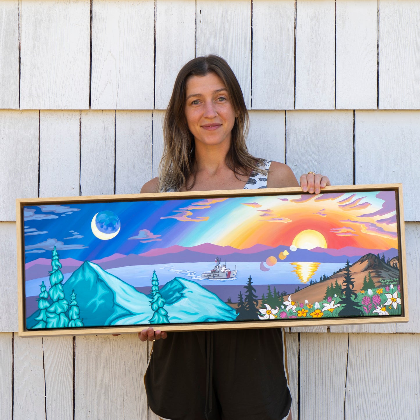 "From the Mountains to the Sea" Print