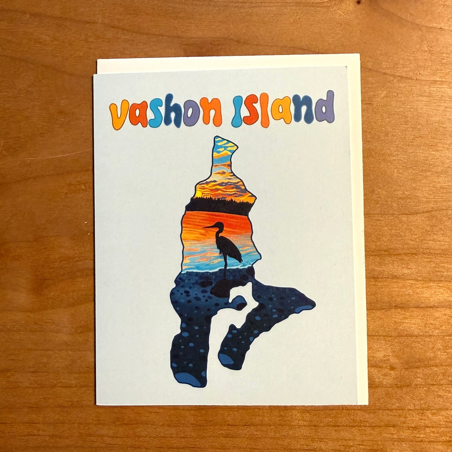 Vashon Greeting Card