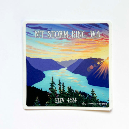 Mt Storm King Sticker