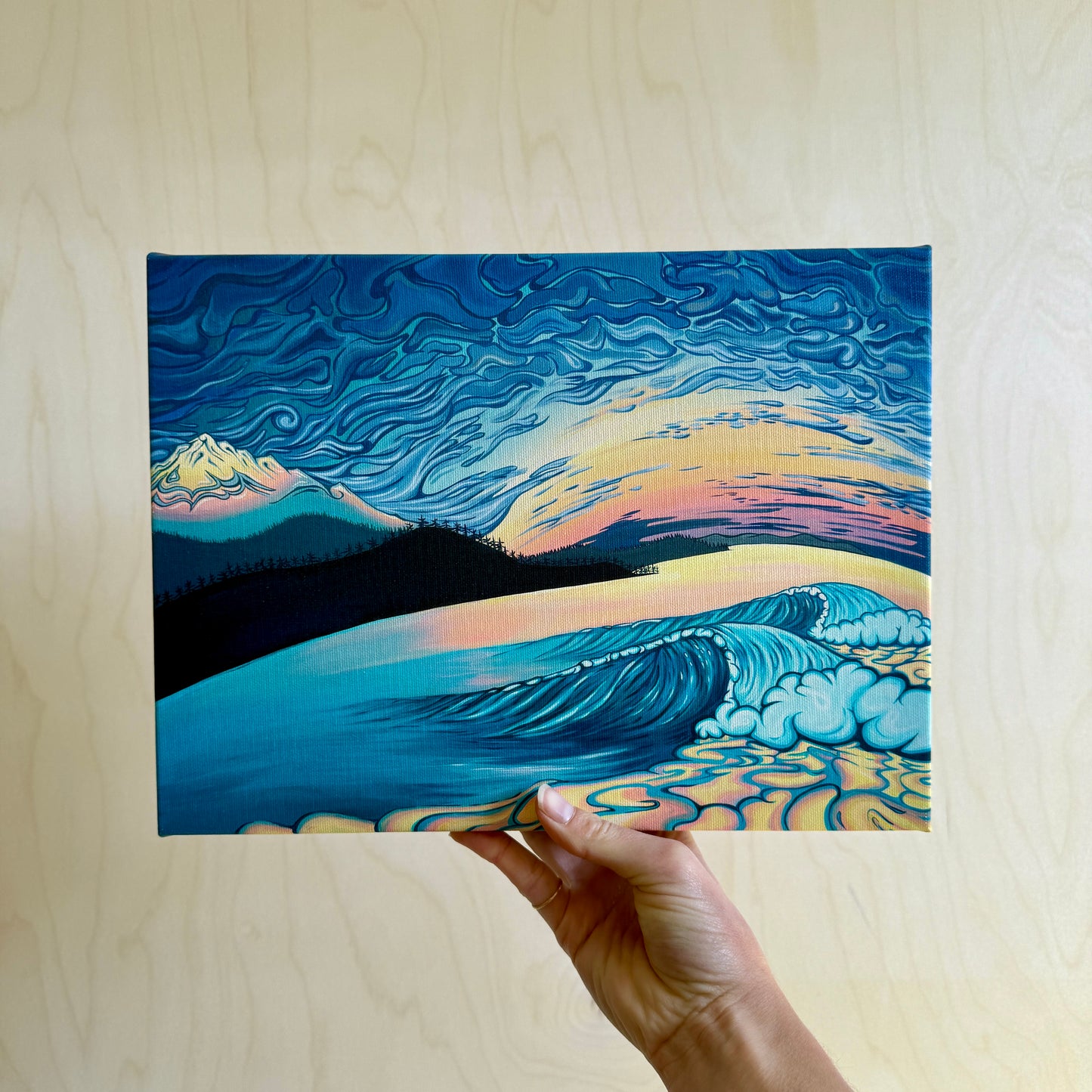 Euphoria 12x9" Canvas Print