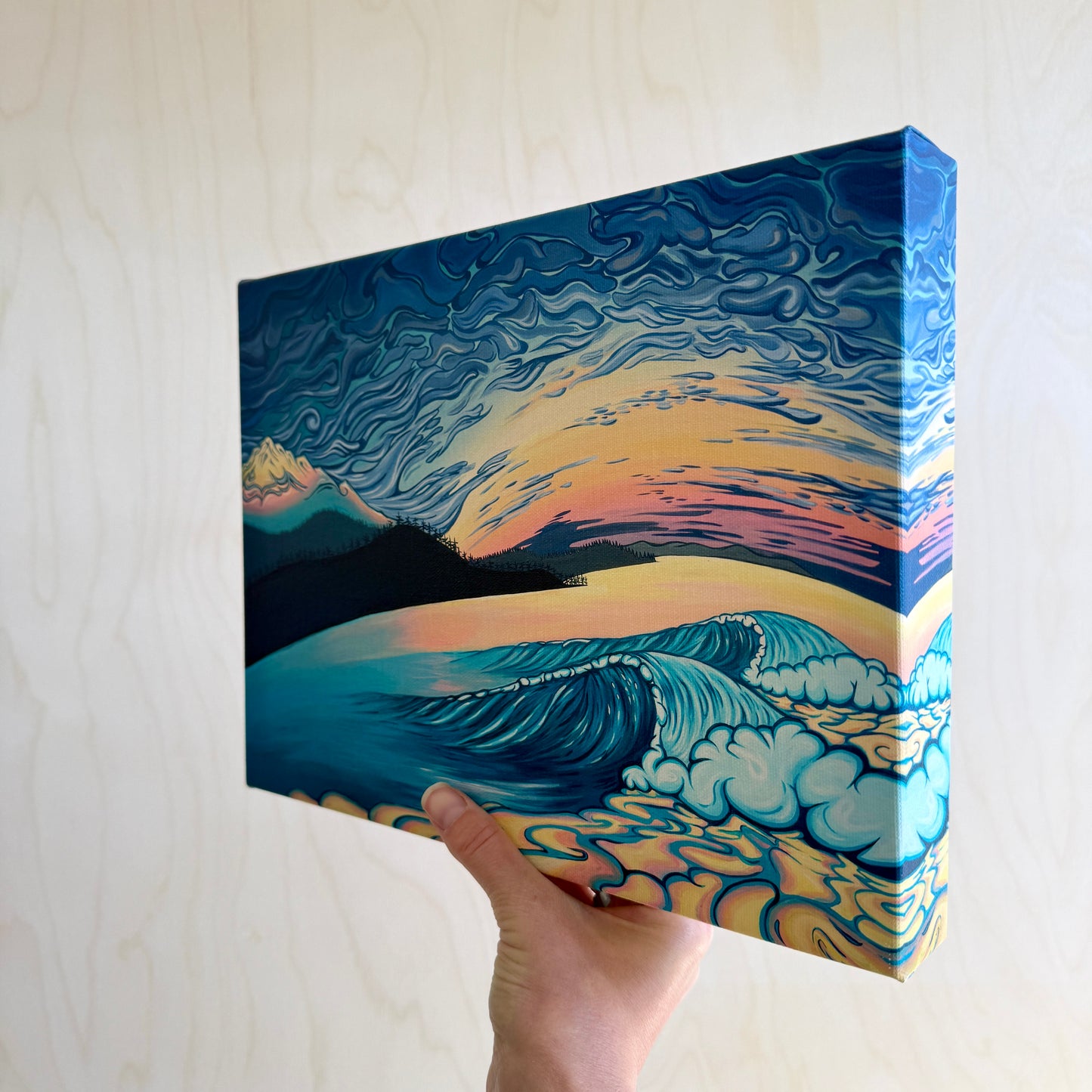 Euphoria 12x9" Canvas Print