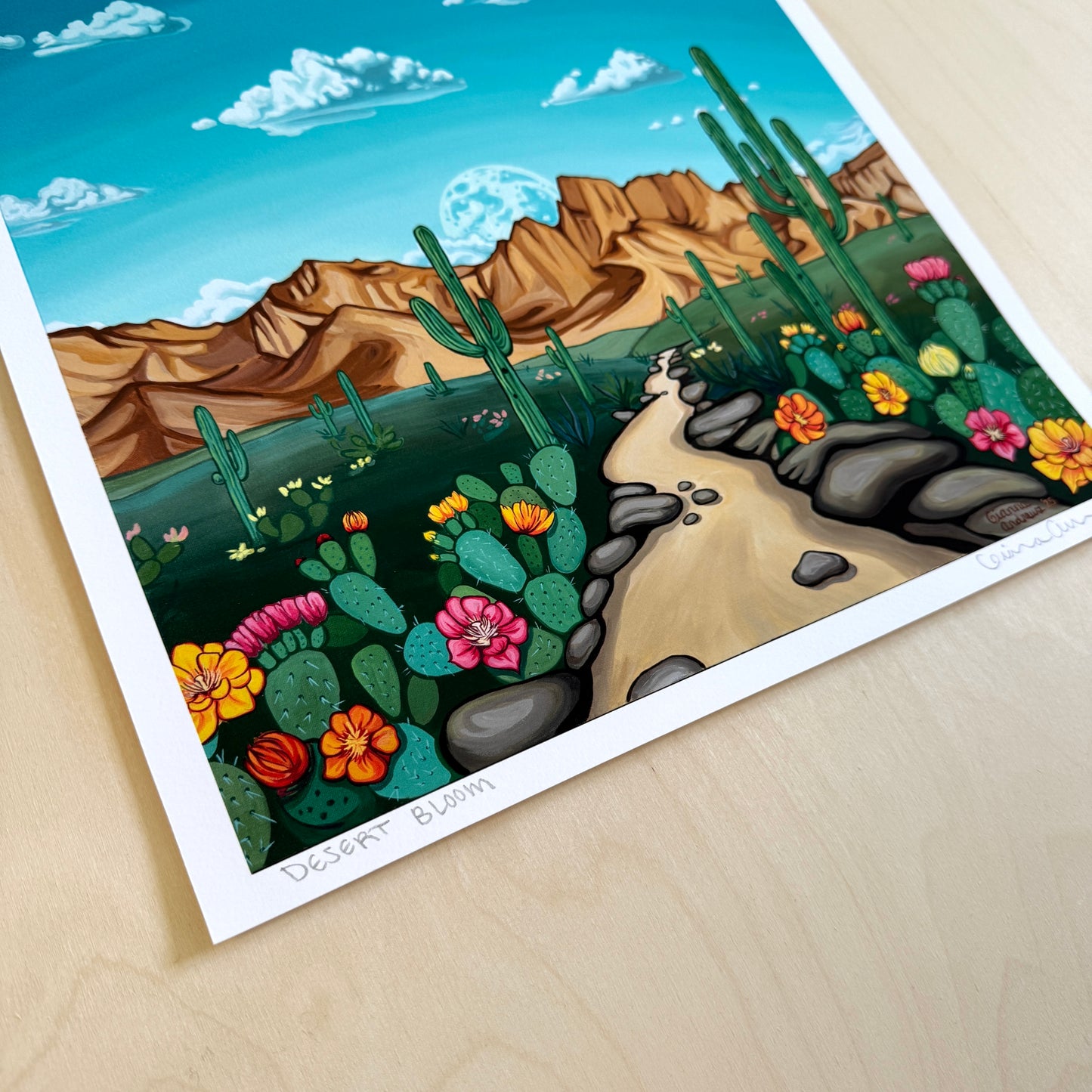 "Desert Bloom" Limited Edition Signed Print (2 of 2)
