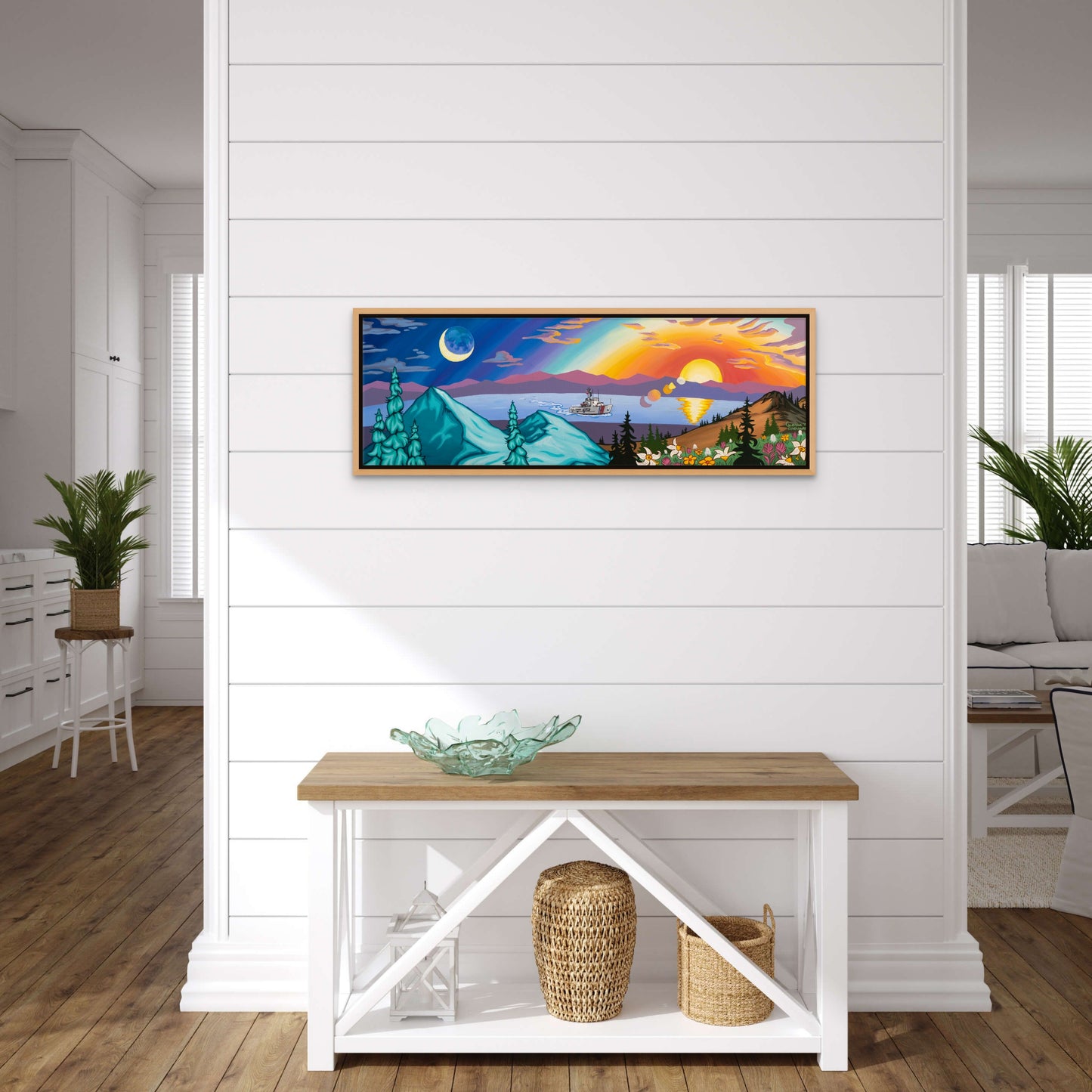 "From the Mountains to the Sea" Print