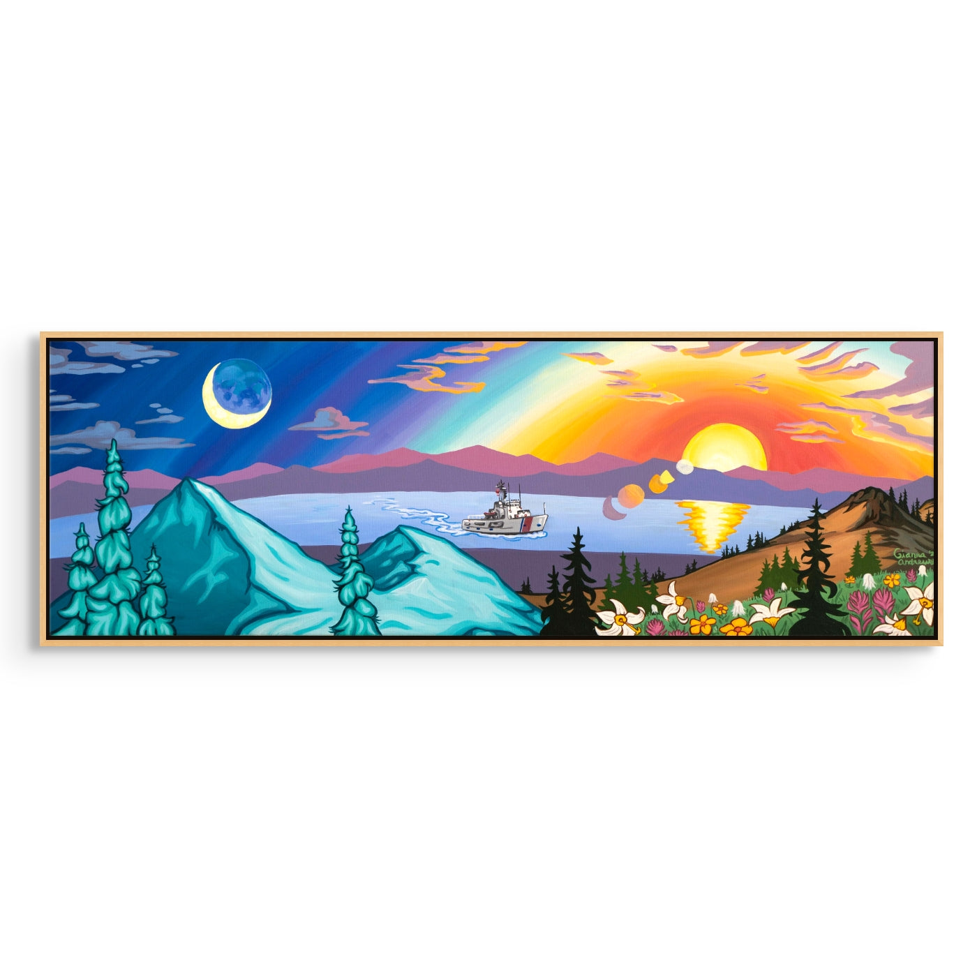 "From the Mountains to the Sea" Print