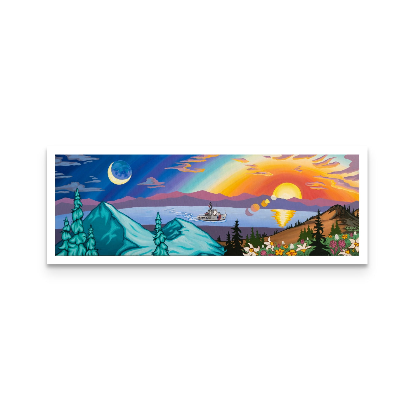 "From the Mountains to the Sea" Print