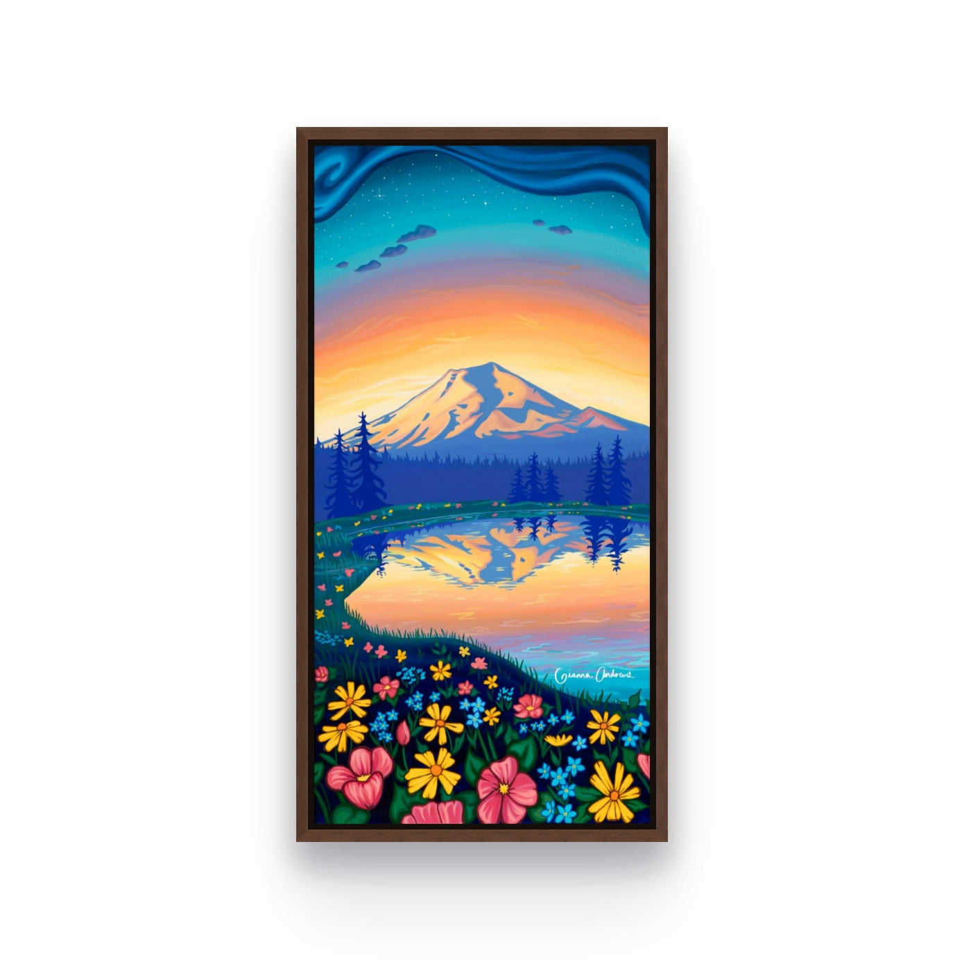 "Mount Bachelor Moment" Print
