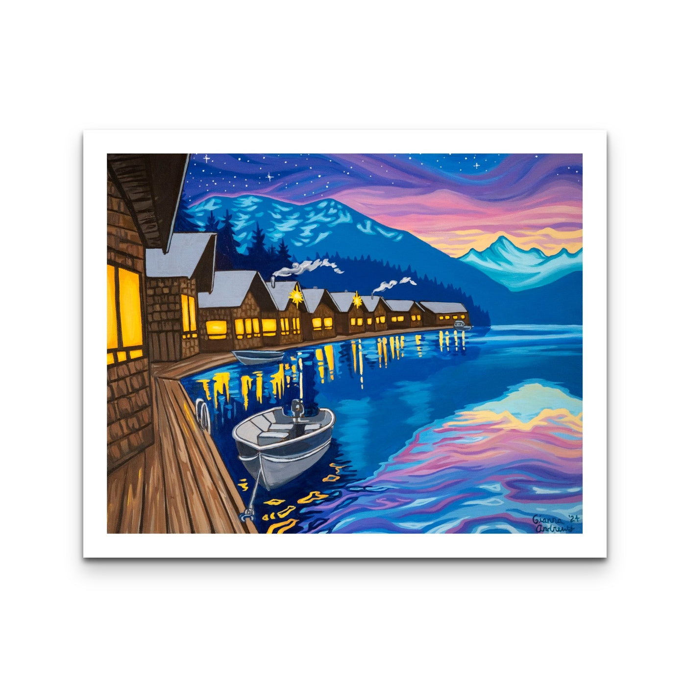 "Ross Lake Reflections" Print