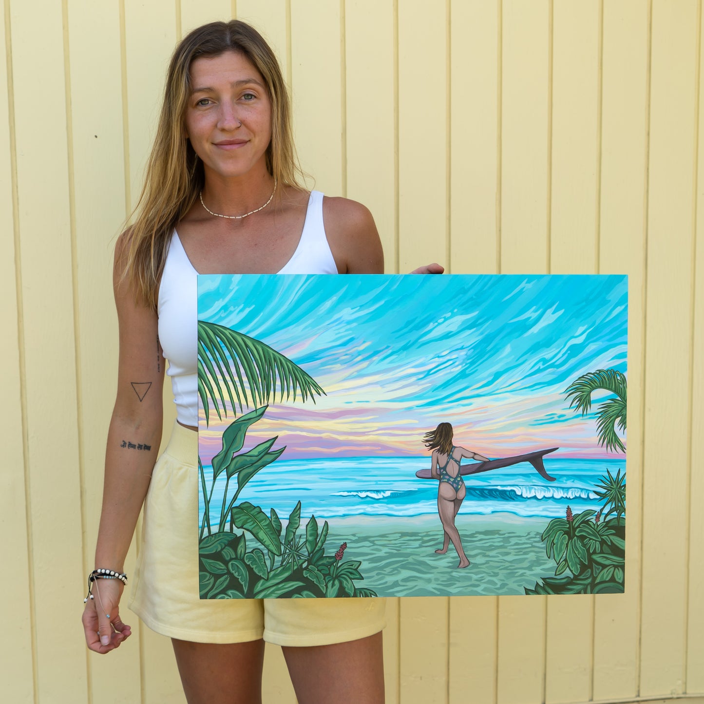 "Surfer Girl" Print