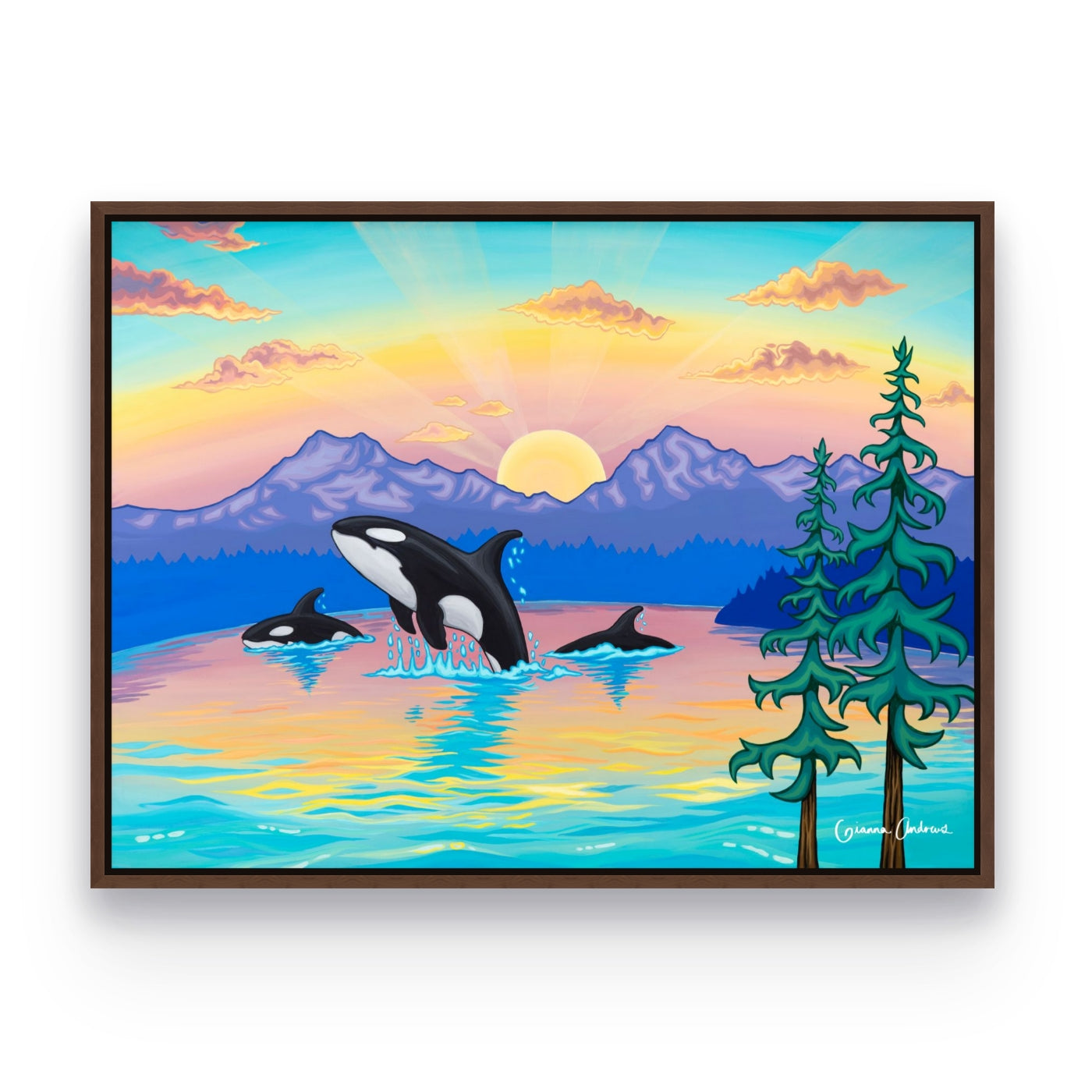 "When the Orcas Return" Print