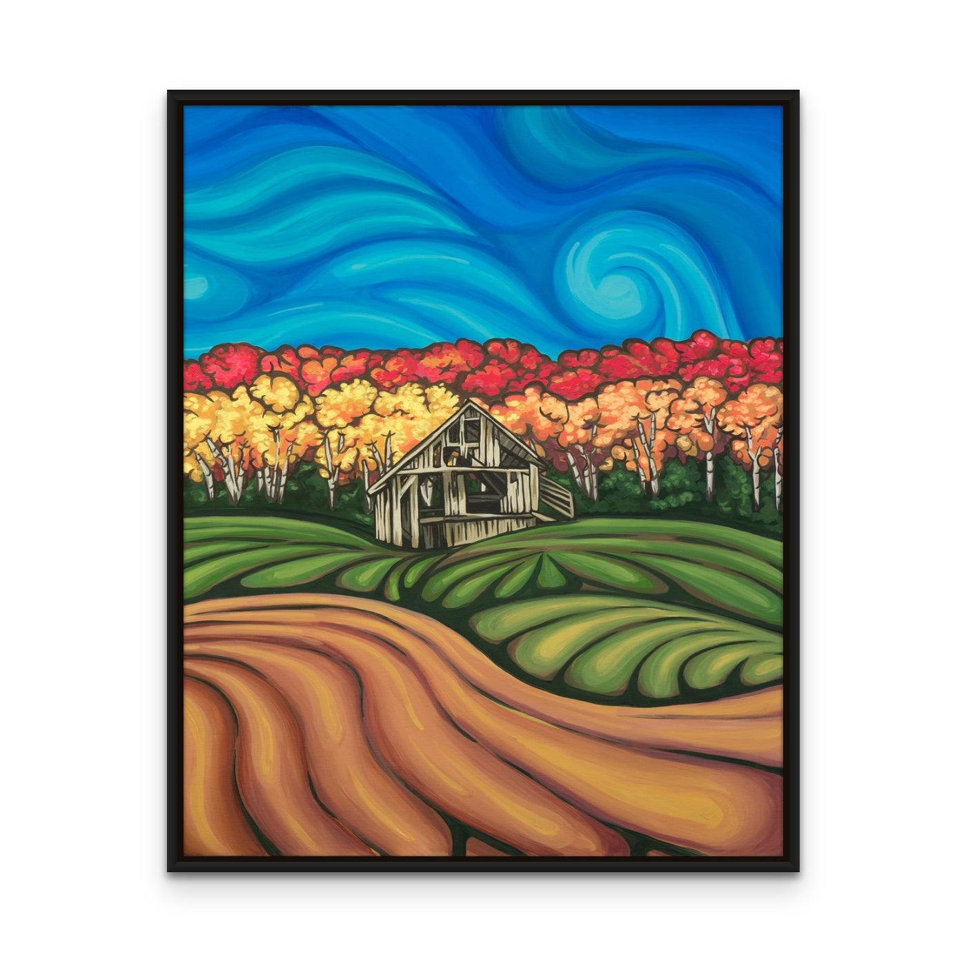 "Farm in Illinois" Print