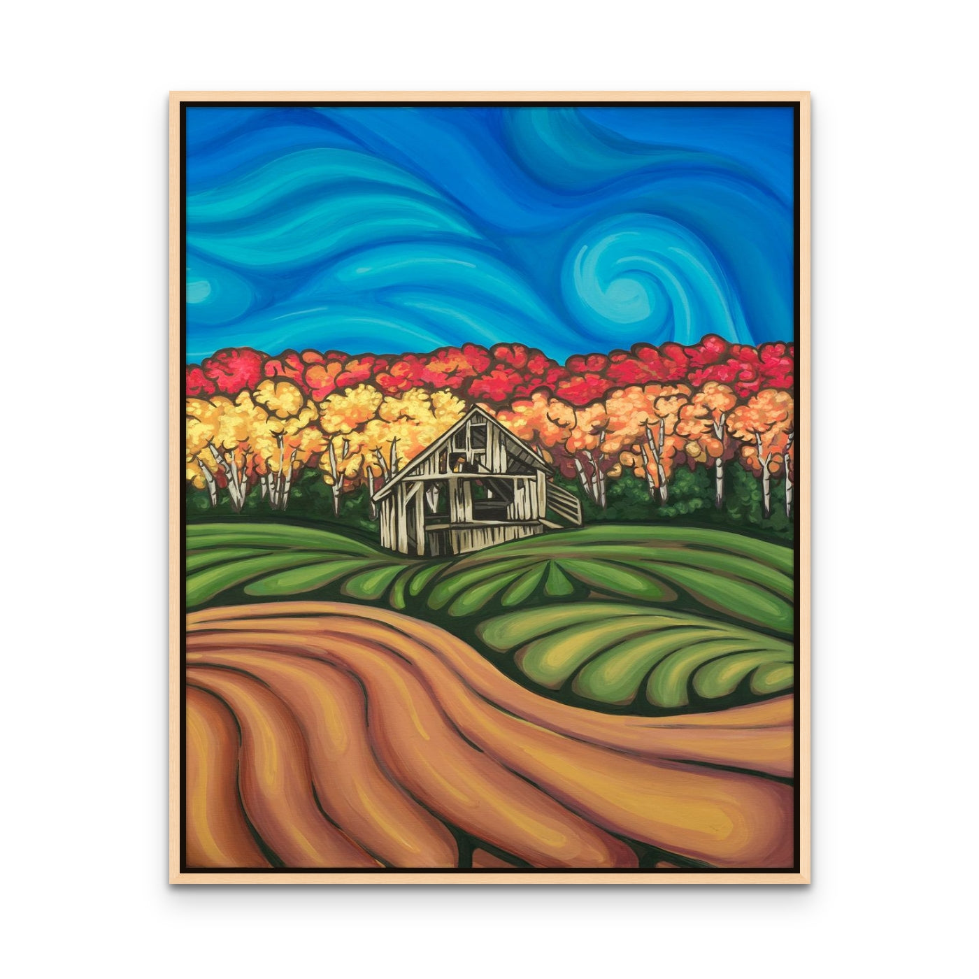"Farm in Illinois" Print