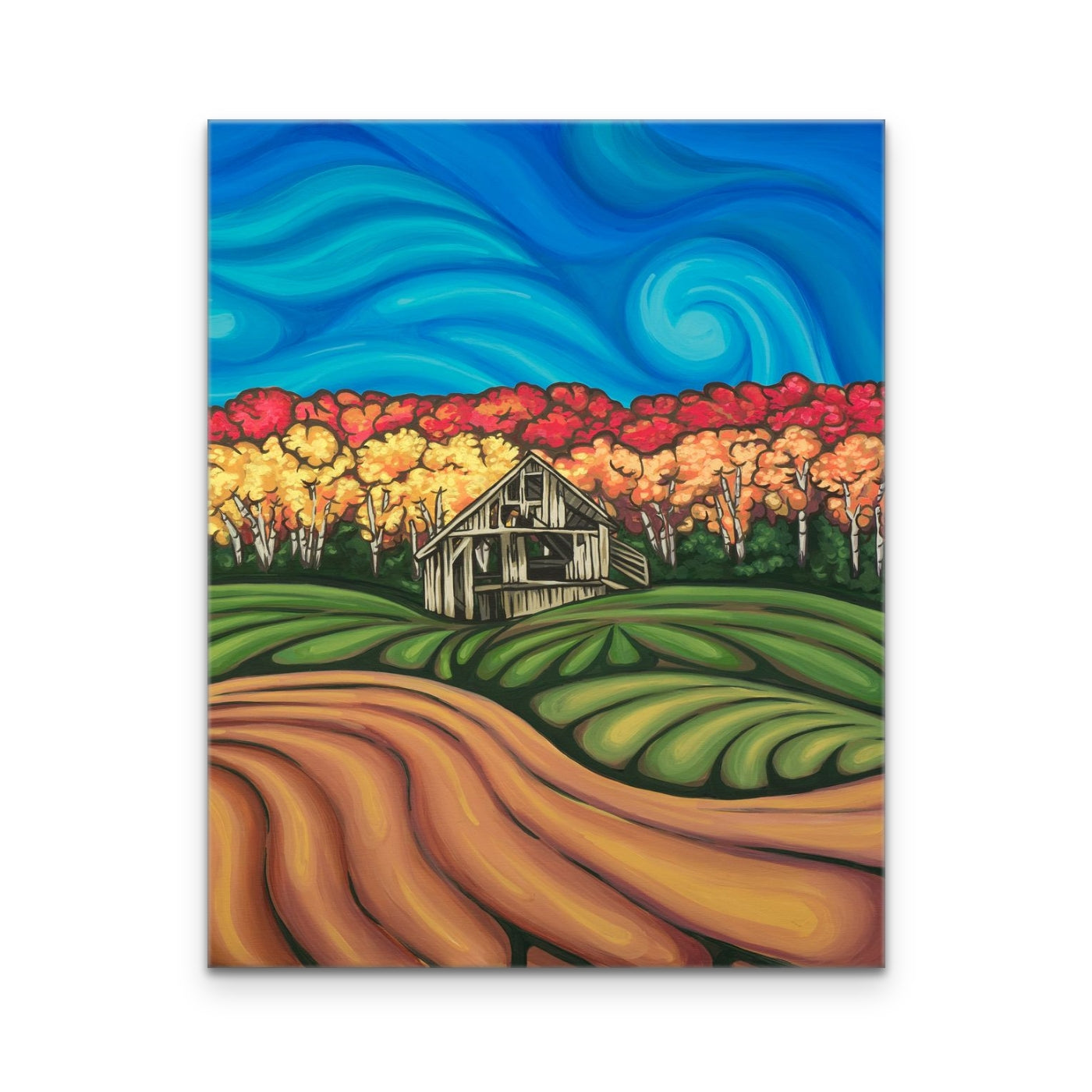 "Farm in Illinois" Print