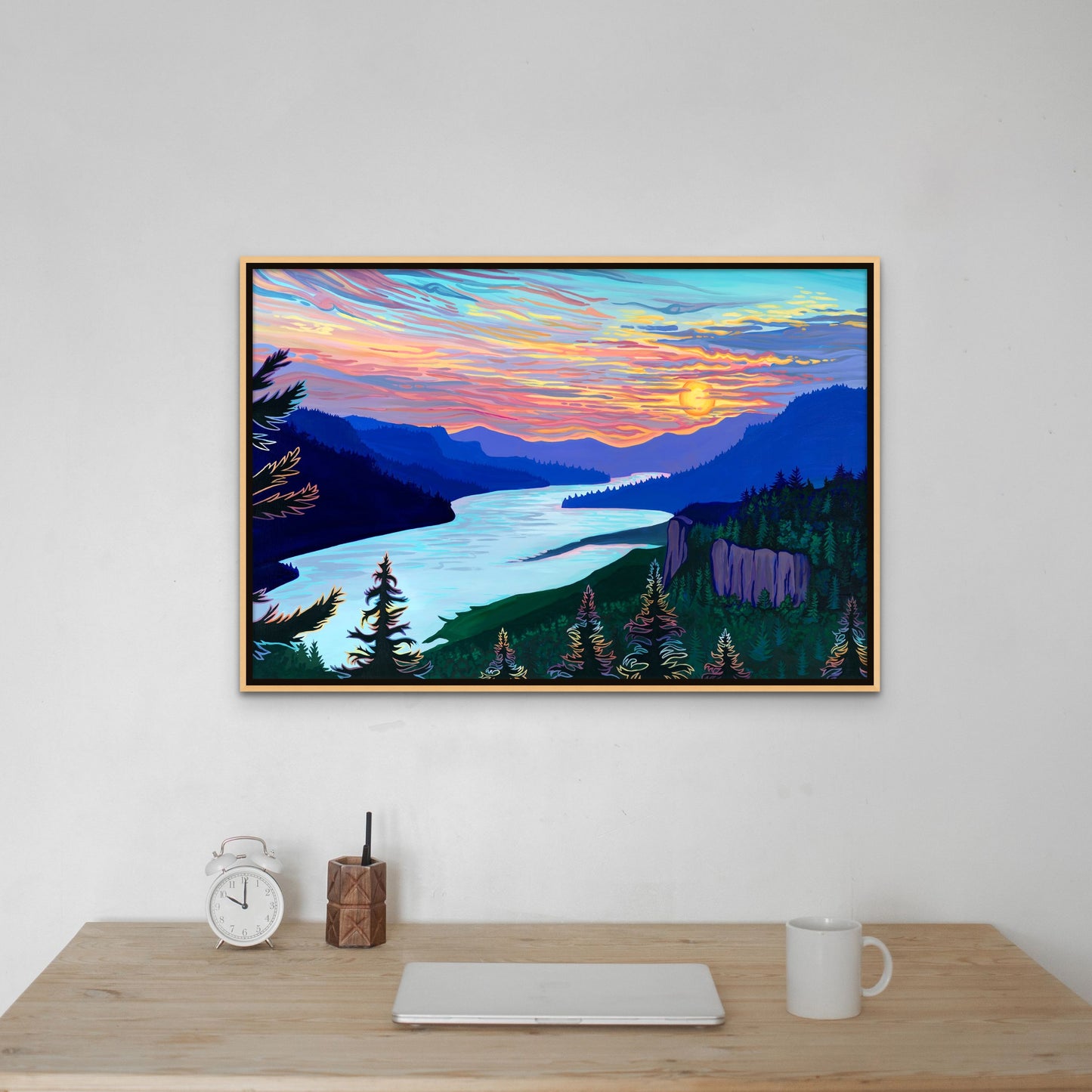 "Hood River Sunrise" Print