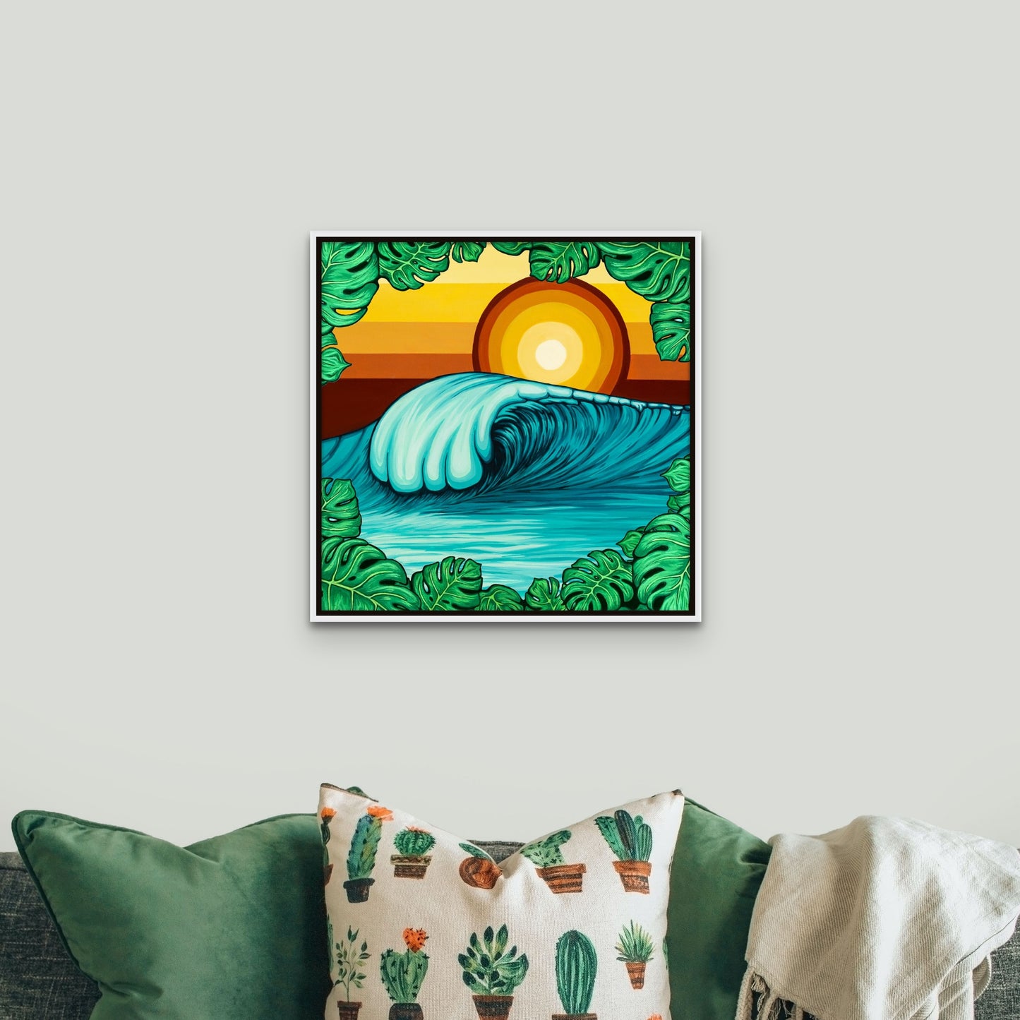 "Tropicana" Print