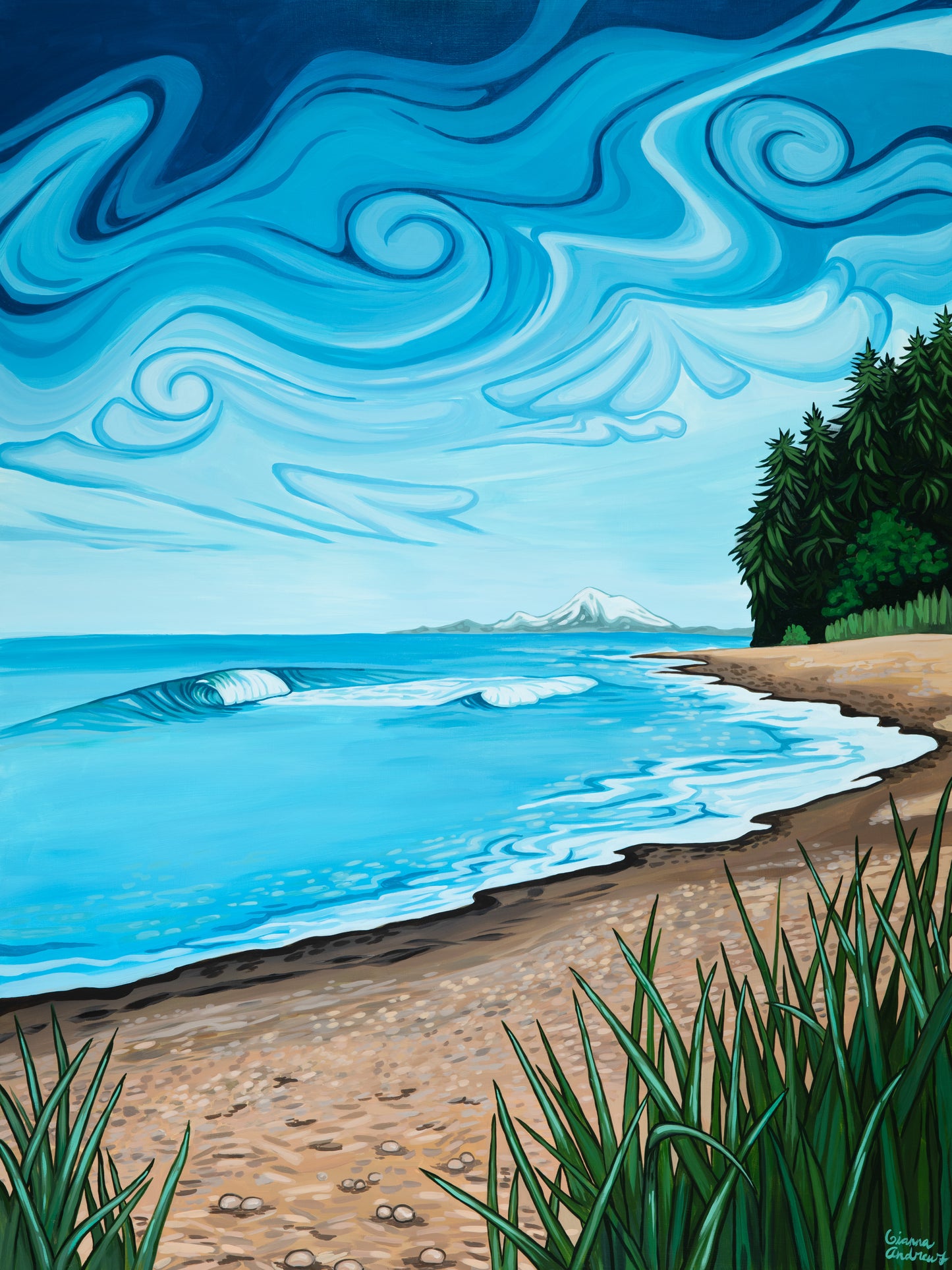 "Twin Rivers" Print