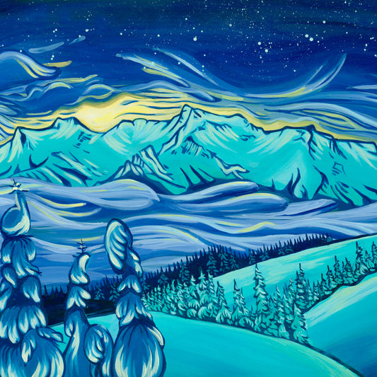 "Hurricane Ridge" Print