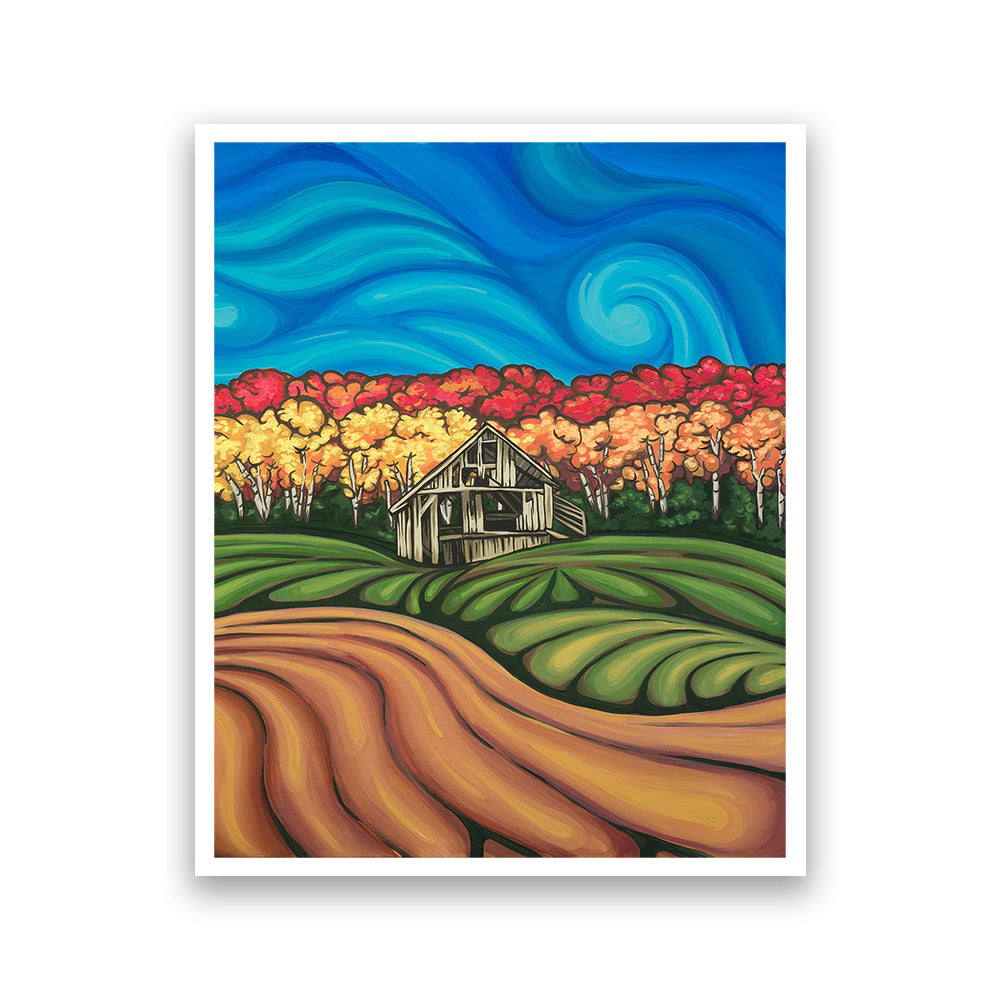 "Farm in Illinois" Print