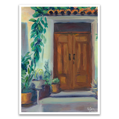"Botanical Doorway" Limited Edition Print