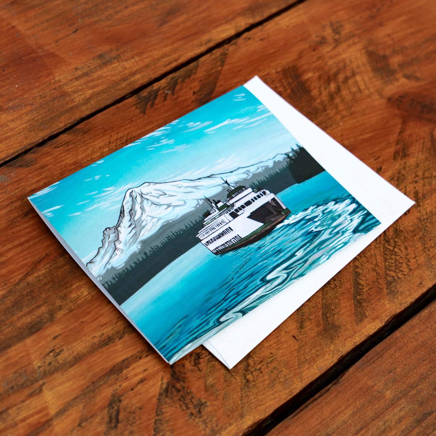 Northwest Paradise Greeting Card