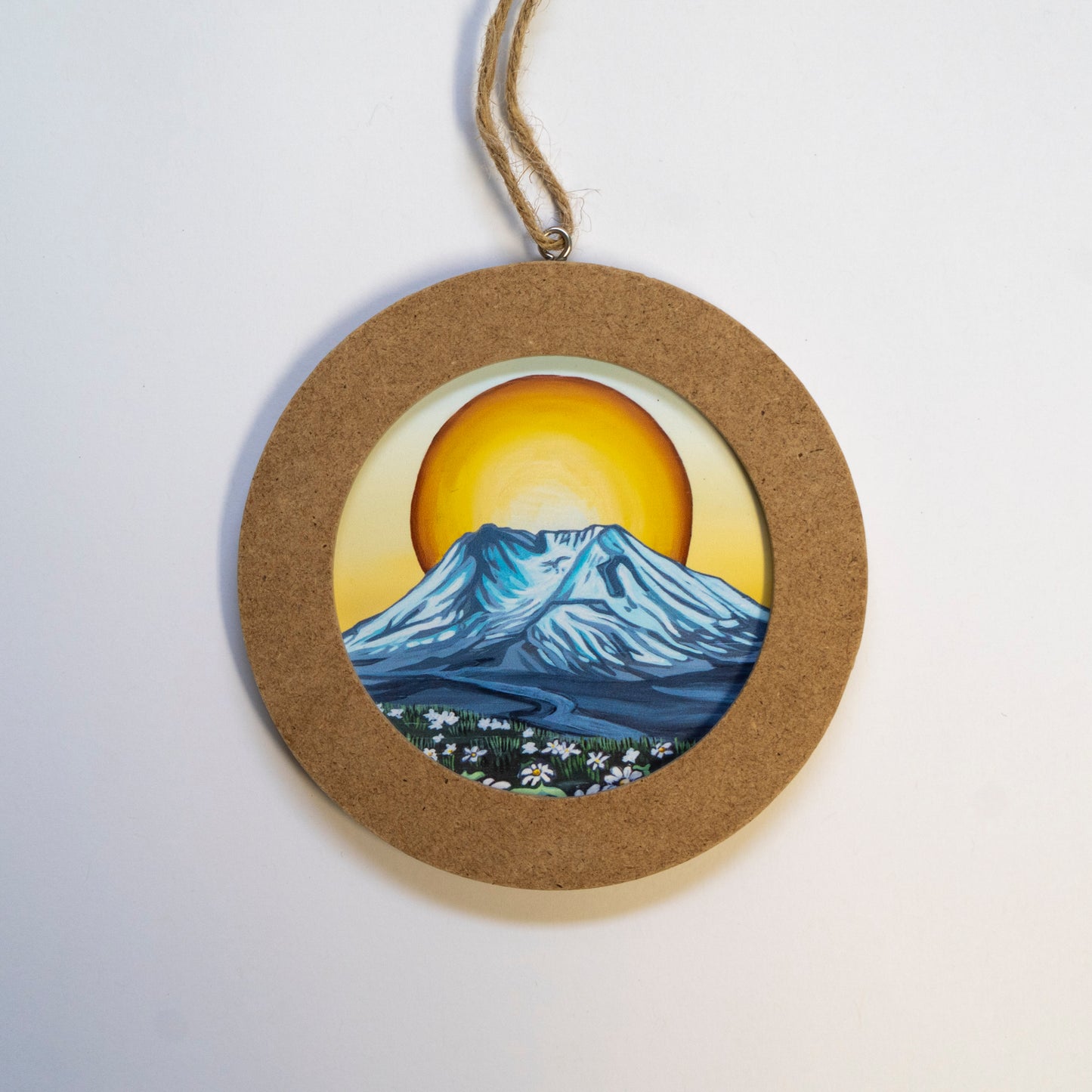 "Summer at Saint Helens" Framed Ornament