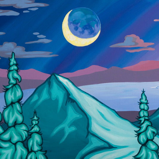 "From the Mountains to the Sea" Print