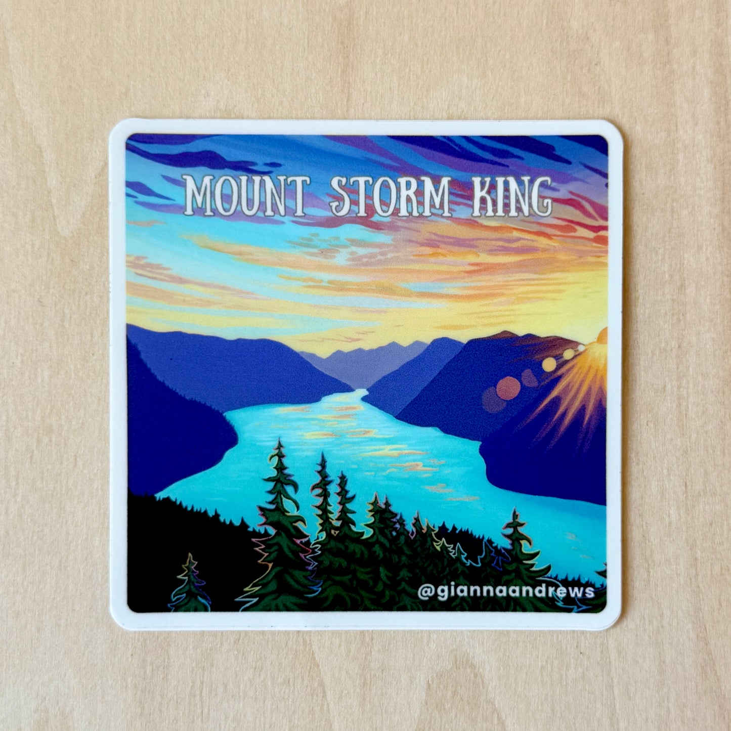 Mount Storm King Sticker