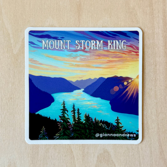 Mount Storm King Sticker