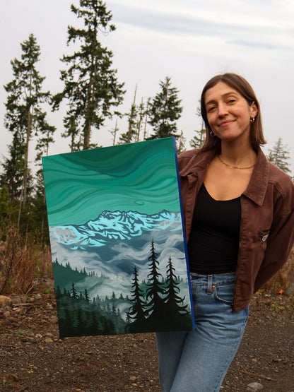 "Misty Mountains" Print