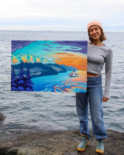 "Sunset Straits" Print