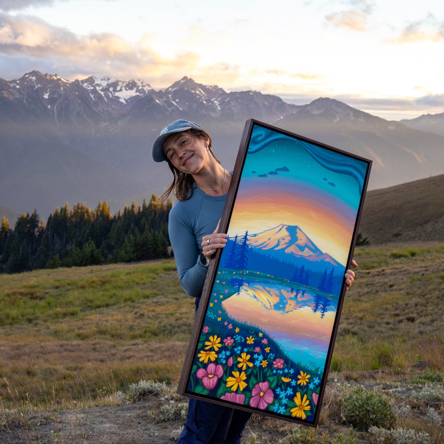 "Mount Bachelor Moment" Print