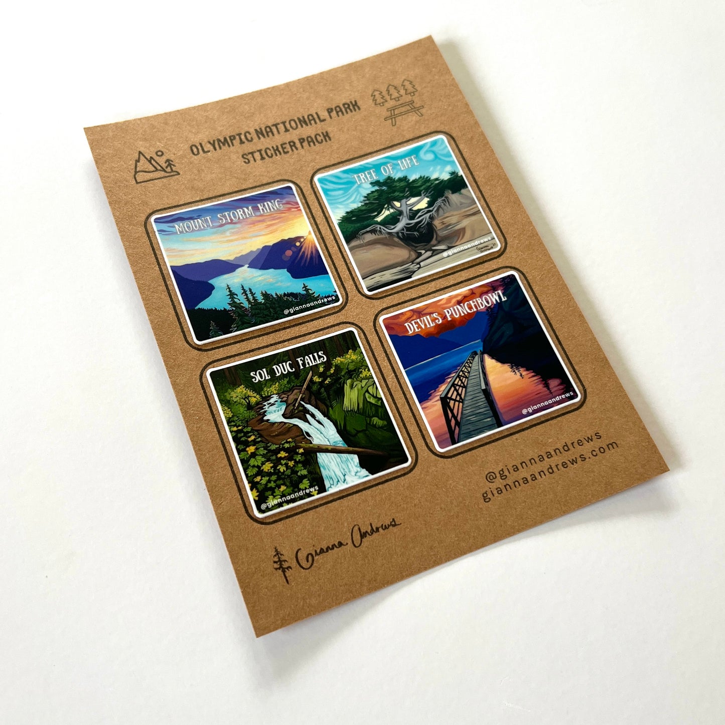 Olympic National Park Sticker Pack