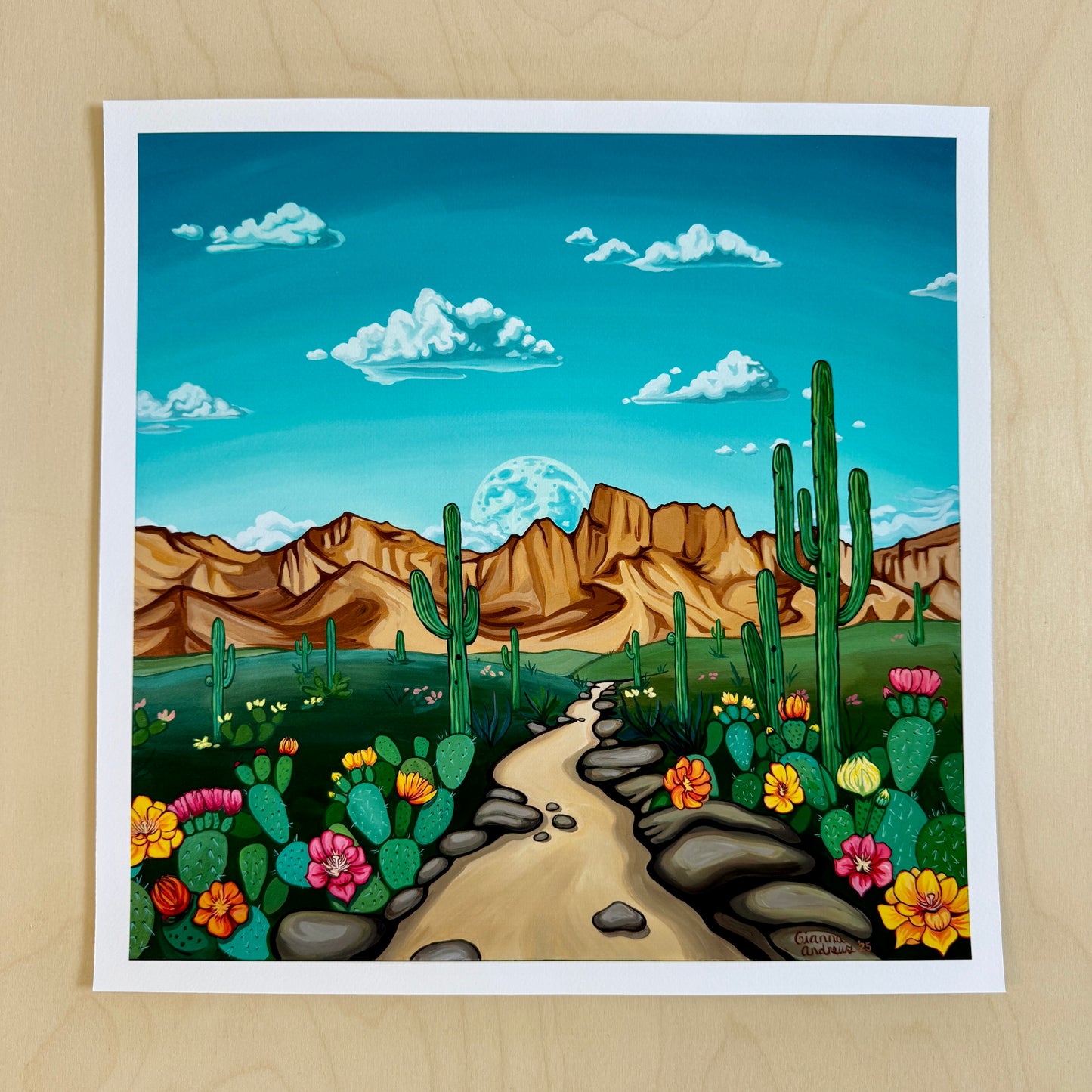 NEW RELEASE! "Desert Bloom" Print