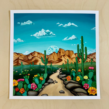 NEW RELEASE! "Desert Bloom" Print