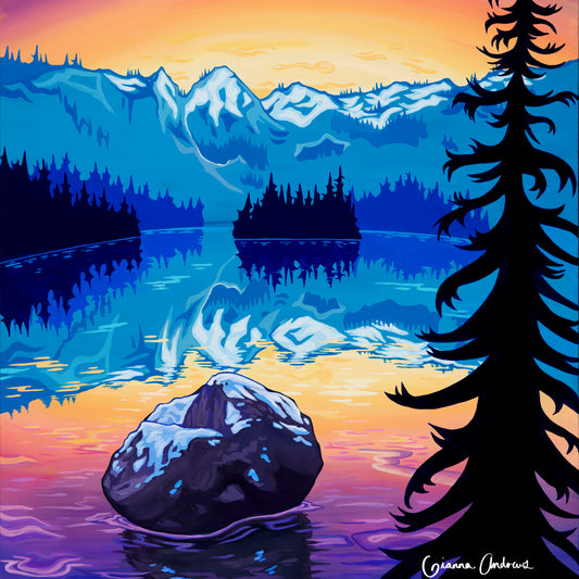 "Lake Angeles" Print