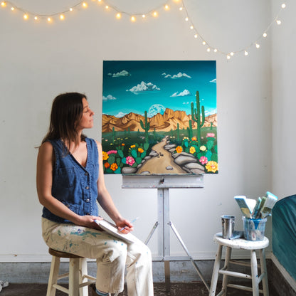 NEW RELEASE! "Desert Bloom" Print
