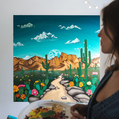 NEW RELEASE! "Desert Bloom" Print