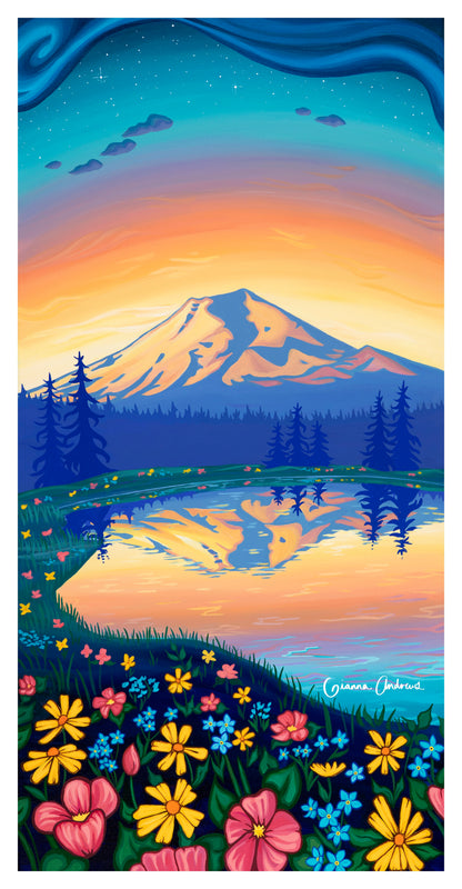 "Mount Bachelor Moment" Print
