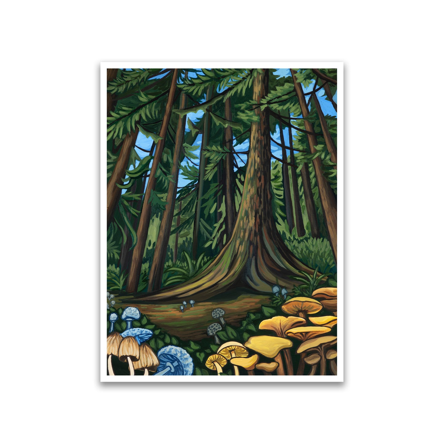 "Mushroom Forest" Print